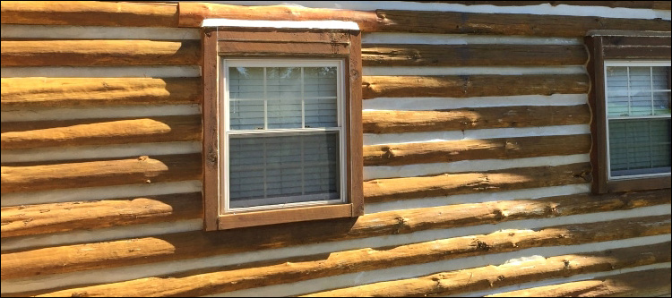 Log Home Whole Log Replacement  Rockwell,  North Carolina